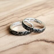 Gehämmerte Trauringe Unikat handgemacht Friesenheim